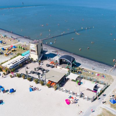Friesenstrand Luftaufnahme